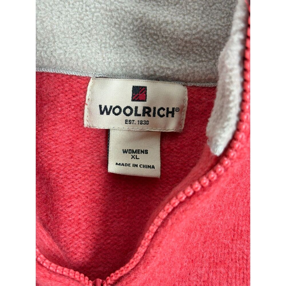 Woolrich Sweater Womens X-Large Vintage Pullover Nordic Winter Coral Lambs Wool - Picture 5 of 14